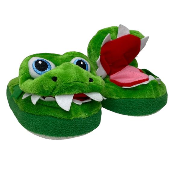 Kids Slippers Dino / Gator / Dragon Slippers New Without Tags Youth - Picture 1 of 10